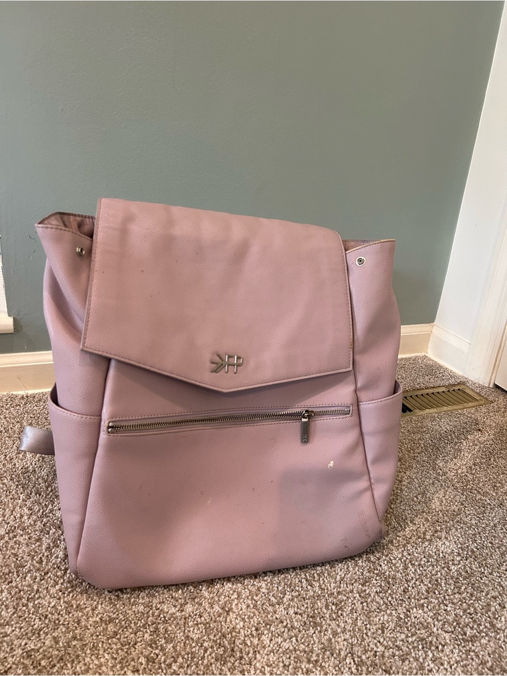 Freshly Picked Dusty Pink Backpack Tote